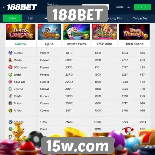 188BET oferece diversas opções de jogos online
